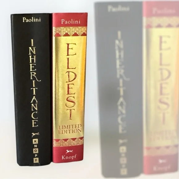 🛍️SALE🛍️INHERITANCE & ELDEST (Limited Edition) by Christopher Paolini (Set of 2) - Picture 2 of 16